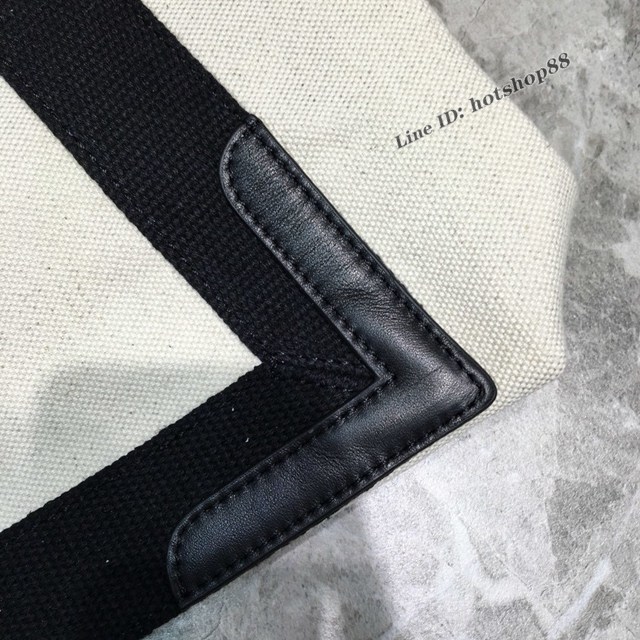 Balenciaga專櫃經典爆款帆布購物袋手提包 巴黎世家中號托特帆布包 fyj1676